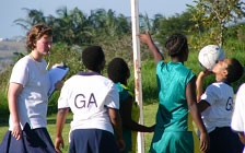 Netball match