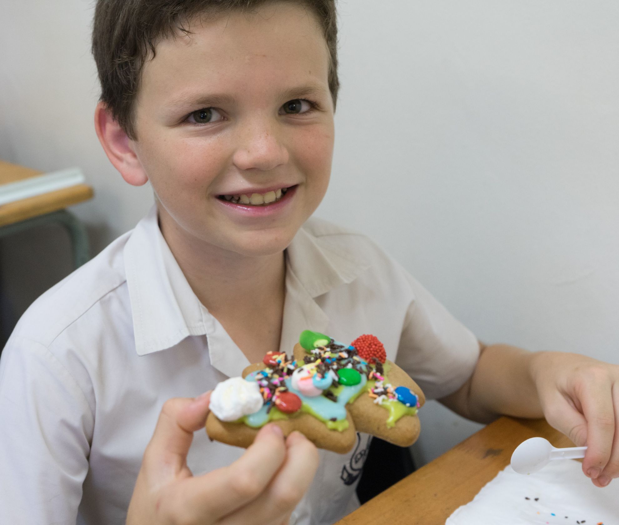 DESIGNER COOKIES Domino Servite School Designer cookies domino servite school